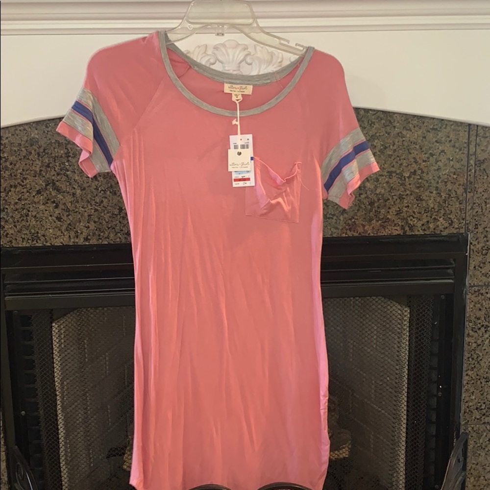 Jersey t-shirt dress